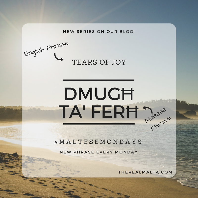 MaltaExpat's tweet photo. After the lovely sunny weekend, I think we can all relate to this Monday's phrase. Tears of Joy! #maltesemondays #malta #maltese https://t.co/5WAdHdFHUz