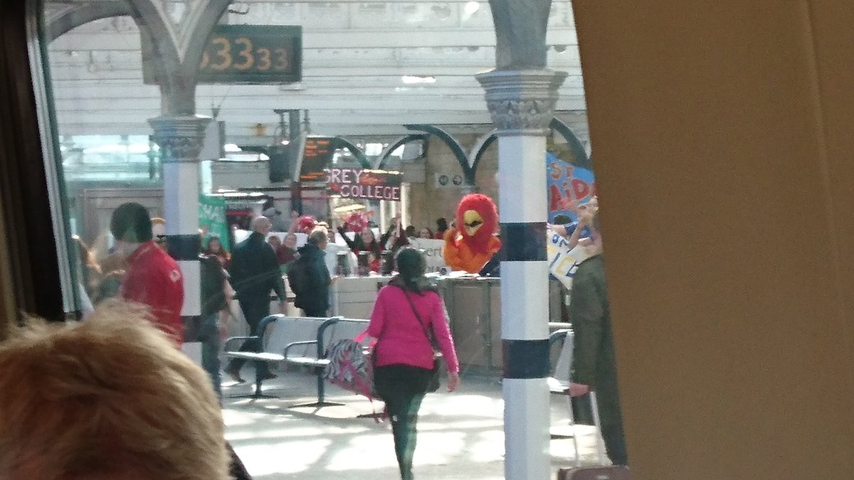 Matt (@mattyfspurs) on Twitter photo <a href="/GreyJCR/">Grey College JCR</a> God knows what you were doing at Durham station but it made everyone on the train smile ☺ keep it up <a href="/GreyJCR/">Grey College JCR</a> God knows what you were doing at Durham station but it made everyone on the train smile ☺ keep it up