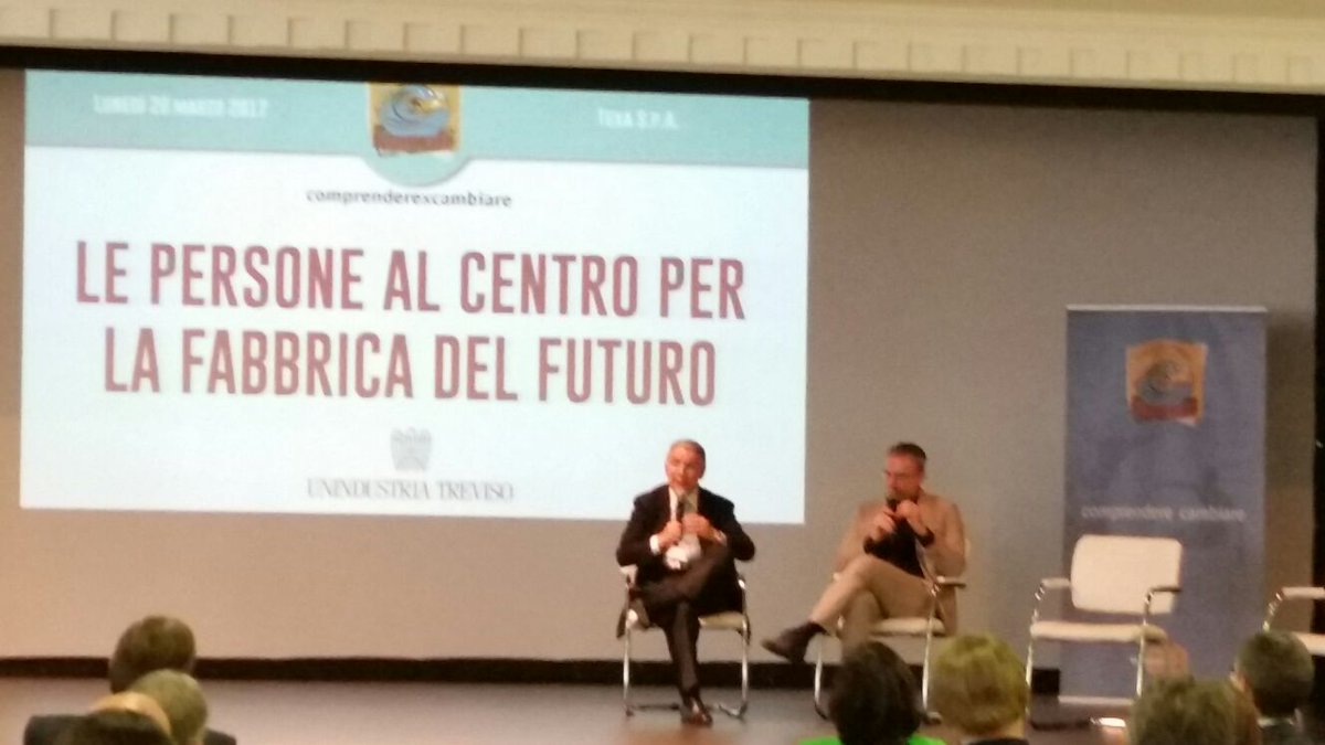 Federmeccanica's tweet photo. .@FbStorchi "Dobbiamo avere il coraggio di costruire il futuro delle ns imprese sui giovani&amp;loro competenze"#Traineeship #futurefactorytv https://t.co/yR3tTZdtMX