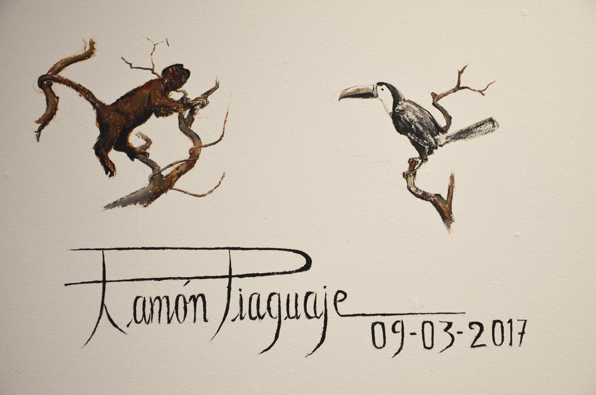 "Amazonía" de Ramón Piaguje hasta el 22 de abril