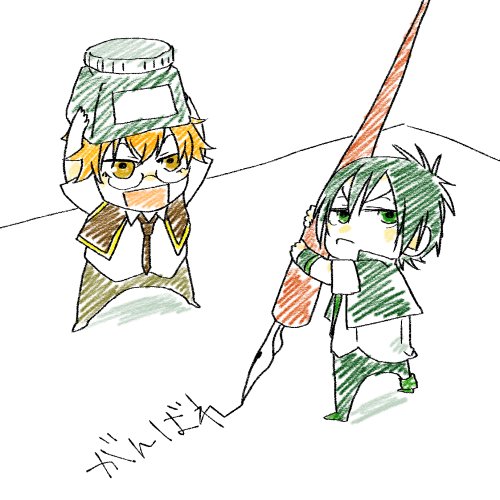 捧げものたち(カケタイさんとアレカヅさん) 