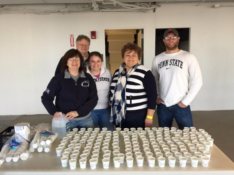 psuboston's tweet photo. Recently, members of PSU Boston volunteered at MS Climb To The Top, an event that raises funds for people affected by multiple sclerosis https://t.co/f5pW1QejWh