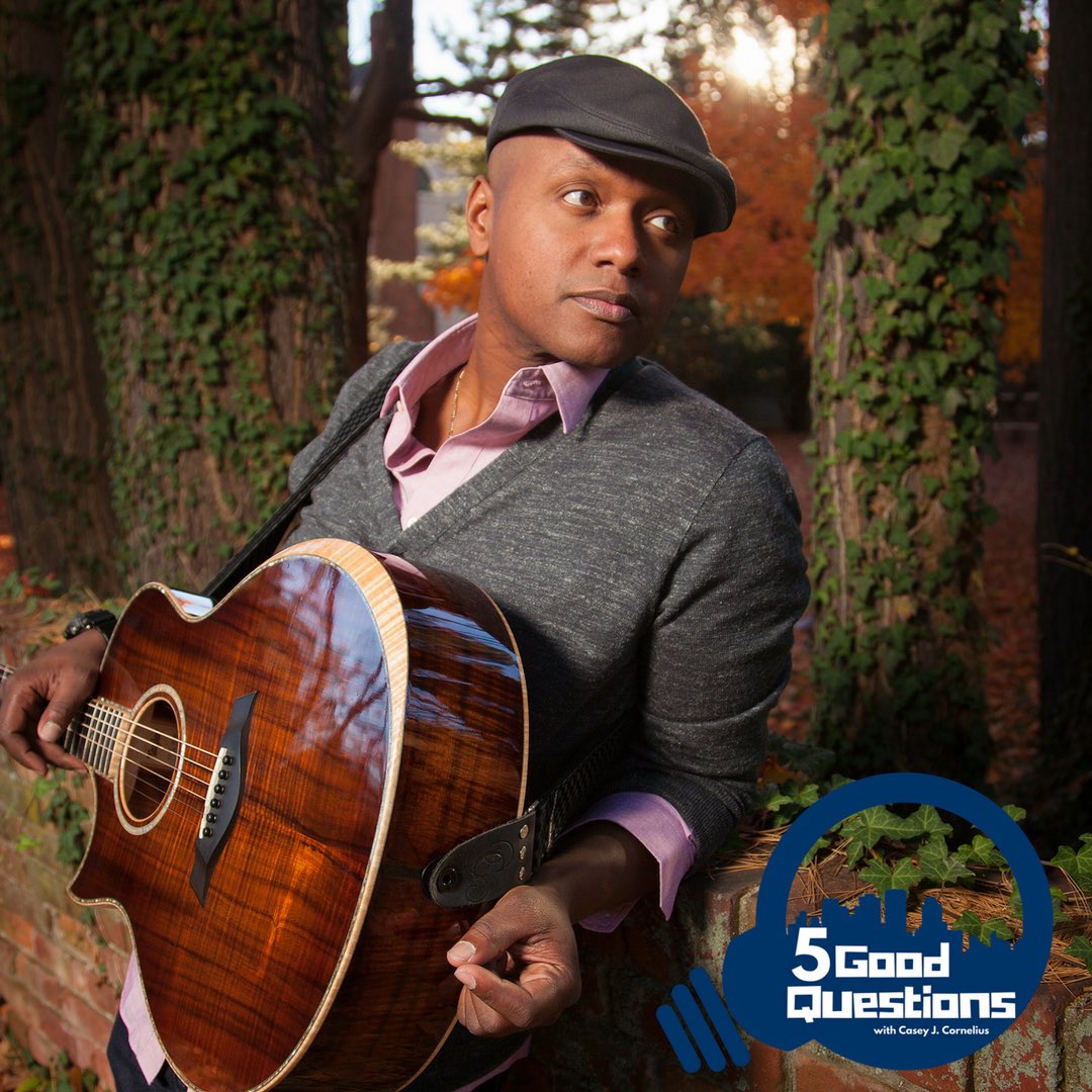 New episode is LIVE with <a href="/Javstwtr/">Javier Colon</a>! He and @CaseyJFCFL talk #TheVoice, music politics &amp; what's next. Listen at CaseyJCornelius.com/5goodquestions #5GQ