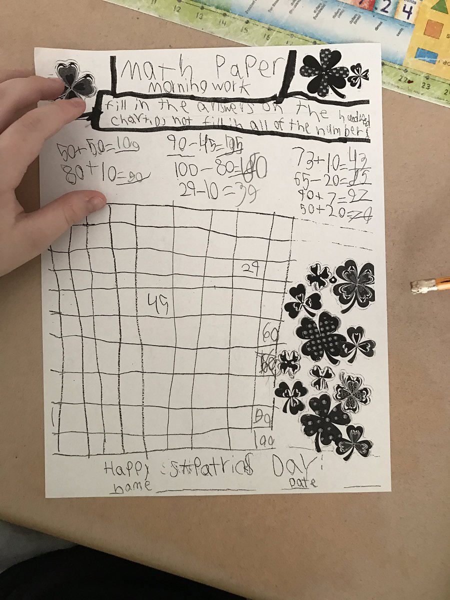 MattCorner_BCPS's tweet photo. Student ownership of learning. Kids creating a morning work review for peers @LuthervilleLab!  @BCPSMATH @YvonneBarhight https://t.co/LRc1BqDxFT