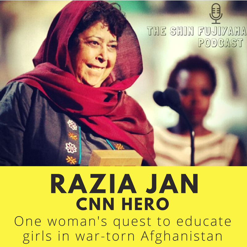 44: One woman's quest to educate girls in war-torn #Afghanistan, w/ CNN Hero Razia Jan of @RaziasRayofHope apple.co/29JcxSI #socent