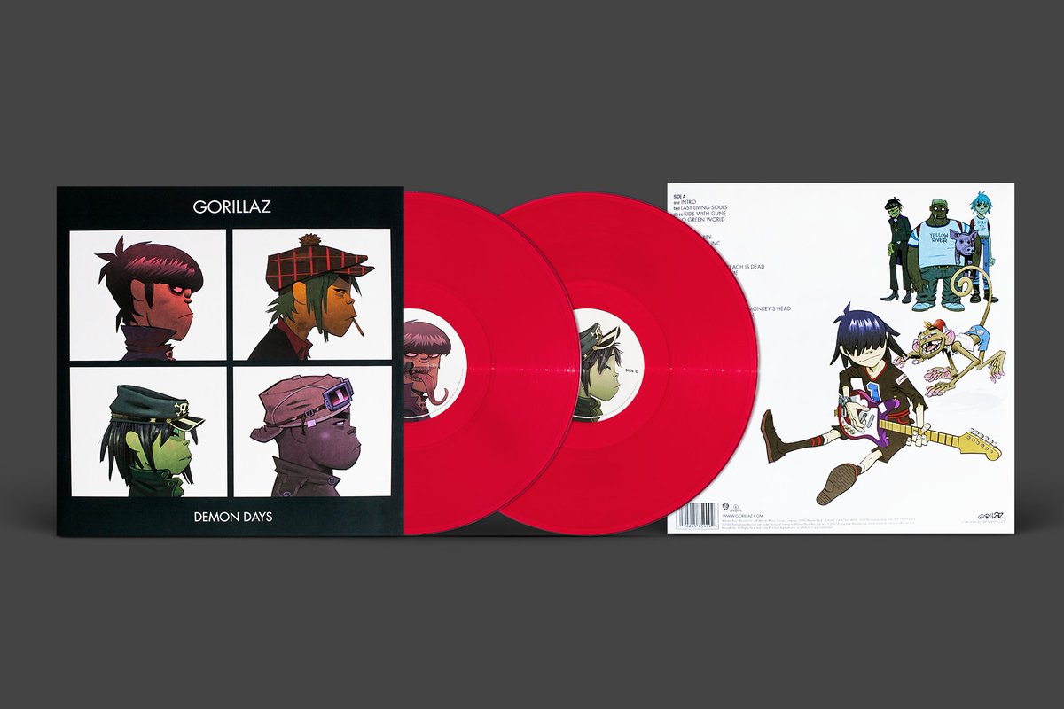 gorillaz demon days album tracklist