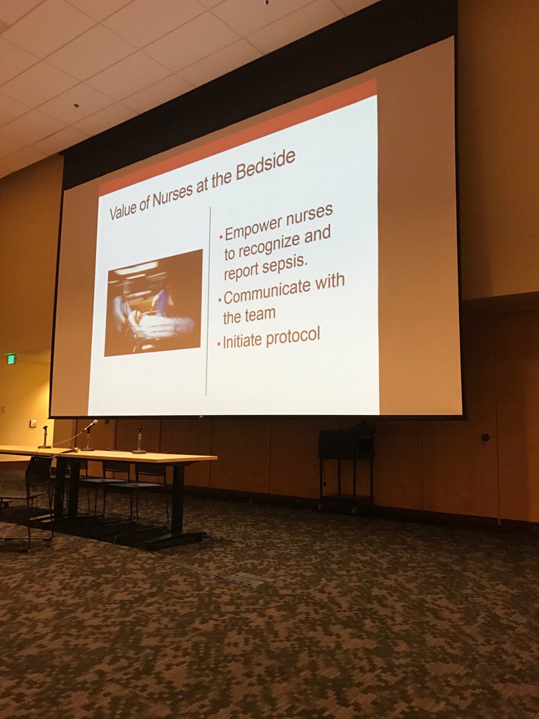 flatc41's tweet photo. #sepsis #nursesknowsepsis. #sepsisinseattle2017 @CCNme @IC_nurse @Day1Sepsis @SepsisAlliance https://t.co/a4R9SviN9j