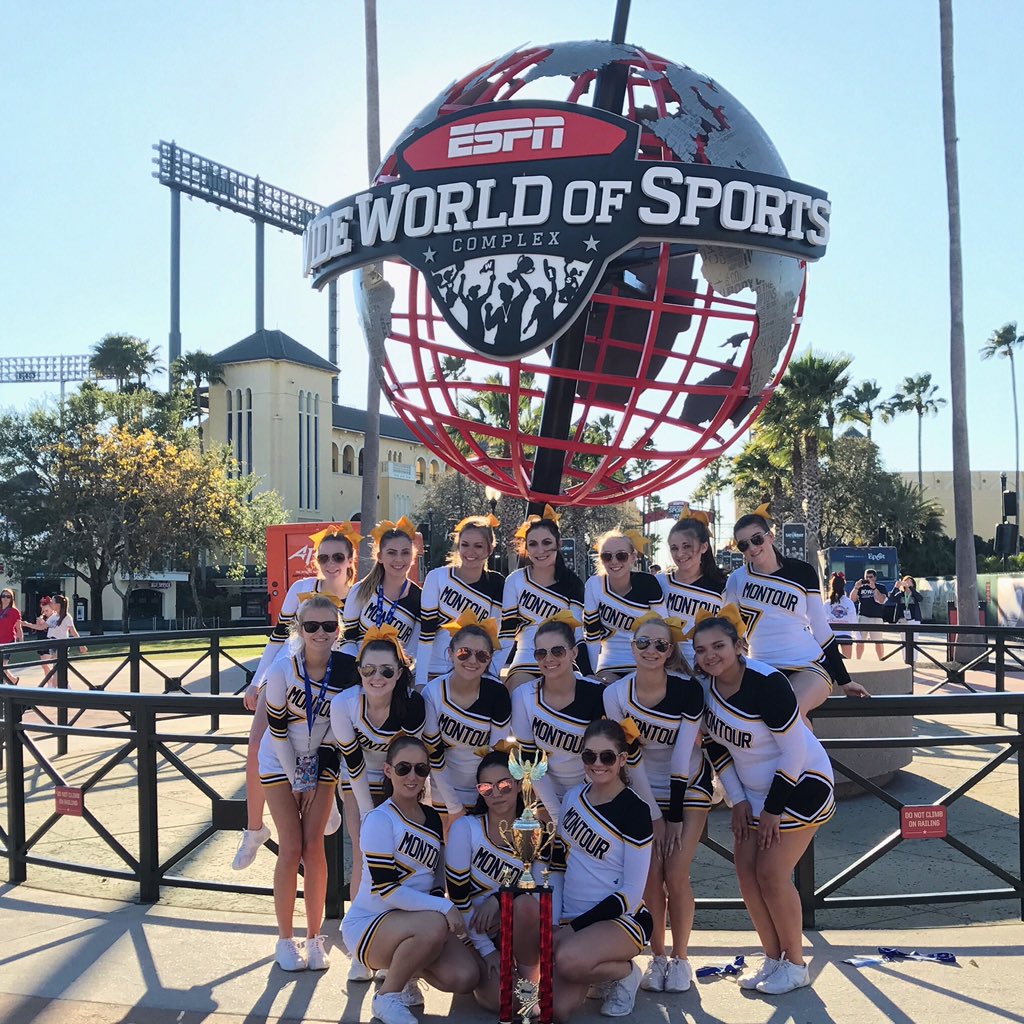 montour_cheer's tweet photo. Congratulations to our Varsity Competition Team on becoming 2nd Place International Champions!!! 🖤🖤🎉 https://t.co/jwjC4kikyw
