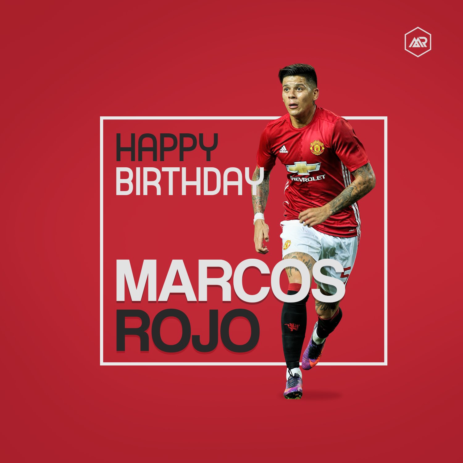 Happy 27th Birthday, Marcos Rojo! 