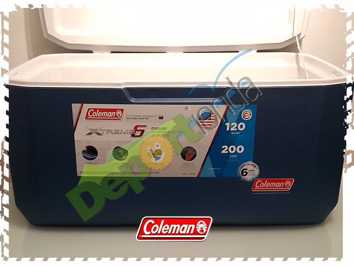Deportienda's tweet photo. Consevadora Coleman Xtreme 6, de 120 QT. Ideal para mantener frios alimentos y bebidas x mucho tiempo. @ColemanLatam https://t.co/BVLMiC0ph9 https://t.co/KgpzfmbQqo