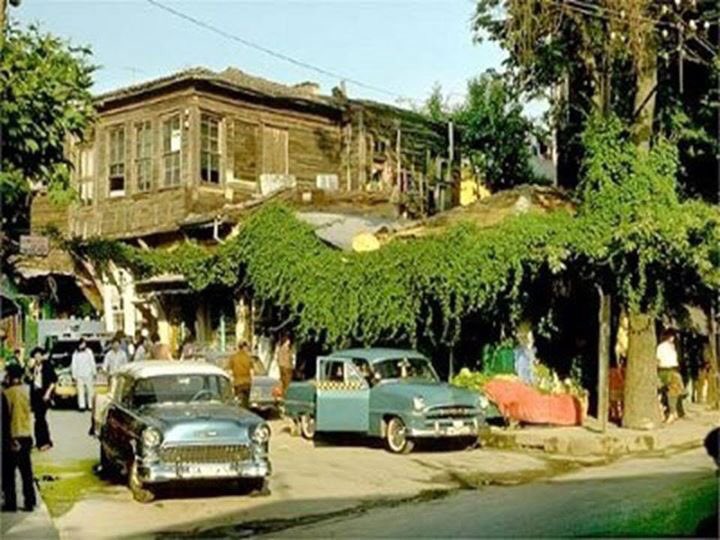 Yeşilköy Taksi Durağı-1960 lar