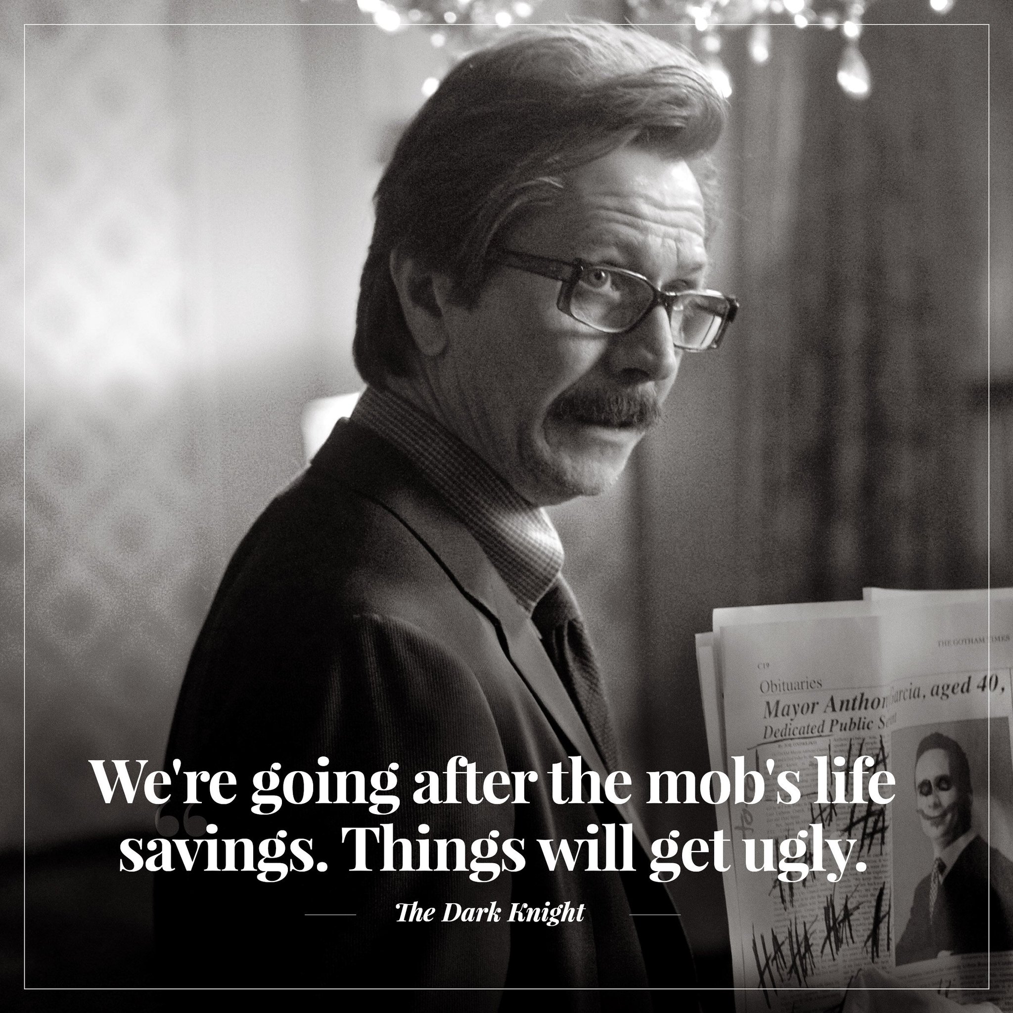 Wishing a very happy birthday to Commissioner Gordon, Gary Oldman! 