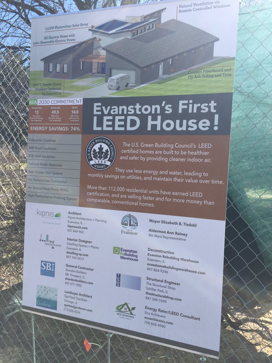 David_B_HenryCo's tweet photo. #Evanston keep an eye out for your first #LEED certified house. @TheHenryCompany #blueskin will be featured. @usgbcillinois #weathertight https://t.co/yRjQk5y6Vd