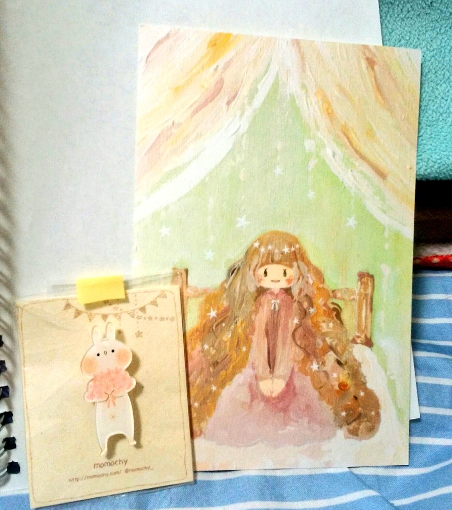 asuasu200101's tweet photo. Be yourself展にて　part2
momochyさん（@momochy_ ）に似顔絵とうさぎさん描いていただきました✨すごくかわいくて宝物です！うさぎさん買わせていただきました！お家に飾ります！たくさんお話しできて楽しかったです！ポストカードもありがとうございました！ https://t.co/tidYLHdCsZ