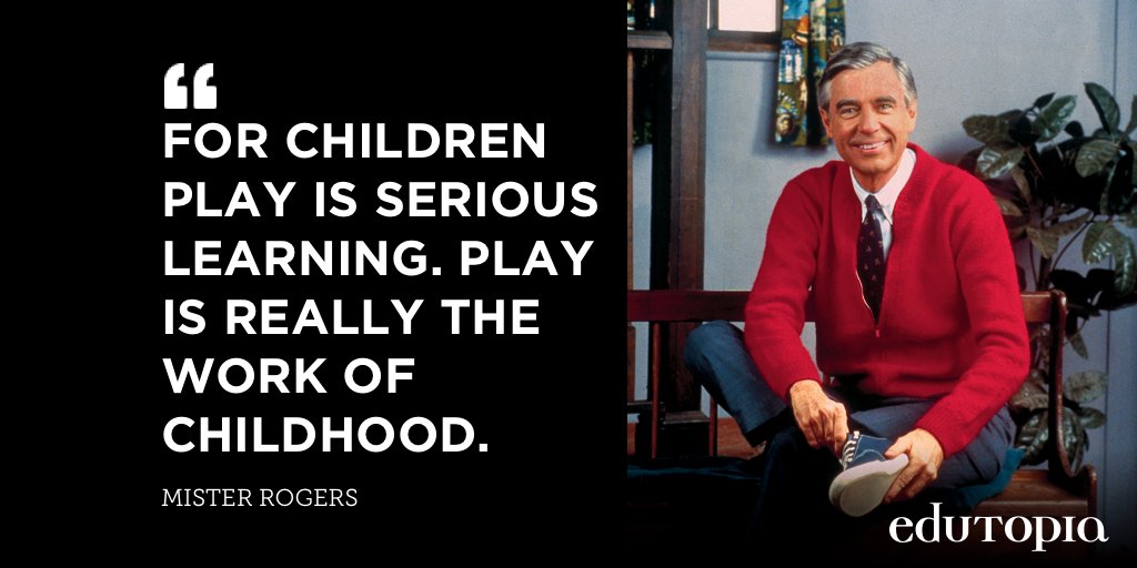 The best kind of work &lt;3. Happy birthday, Mister Rogers!