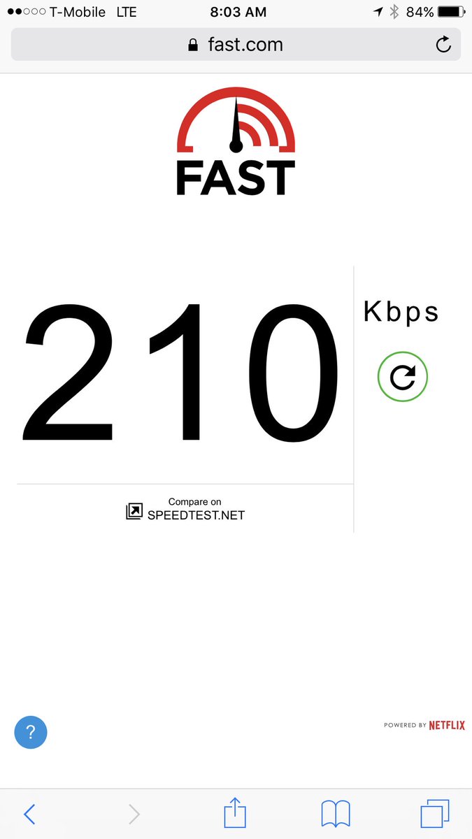 jonesm's tweet image. Hey @TMobile @TMobileHelp this is decidedly #notfast