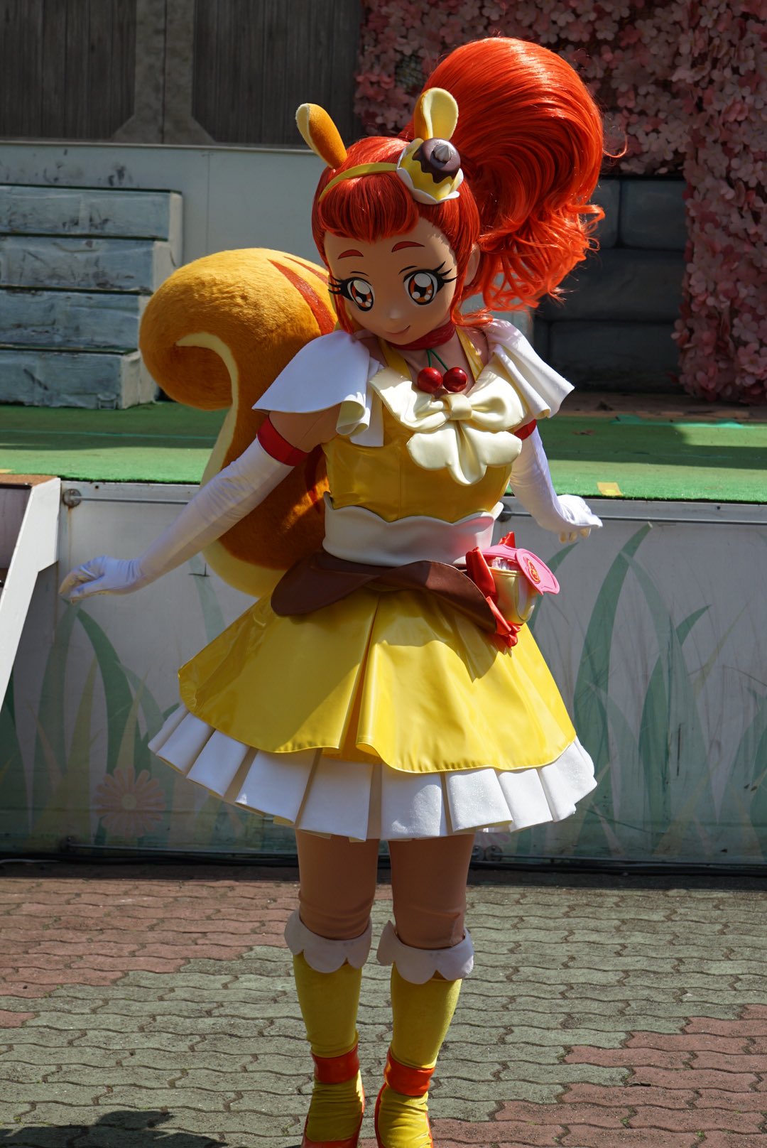プリキュアショー　汗 