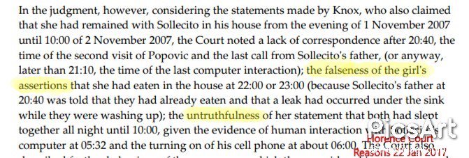 KrissyG1's tweet image. @APLS41 #APLS2017 What the judges say about #AmandaKnox having heard the EVIDENCE. #Florence 10 Feb 2017 #RaffaeleSollecito #MasiMartuscelli