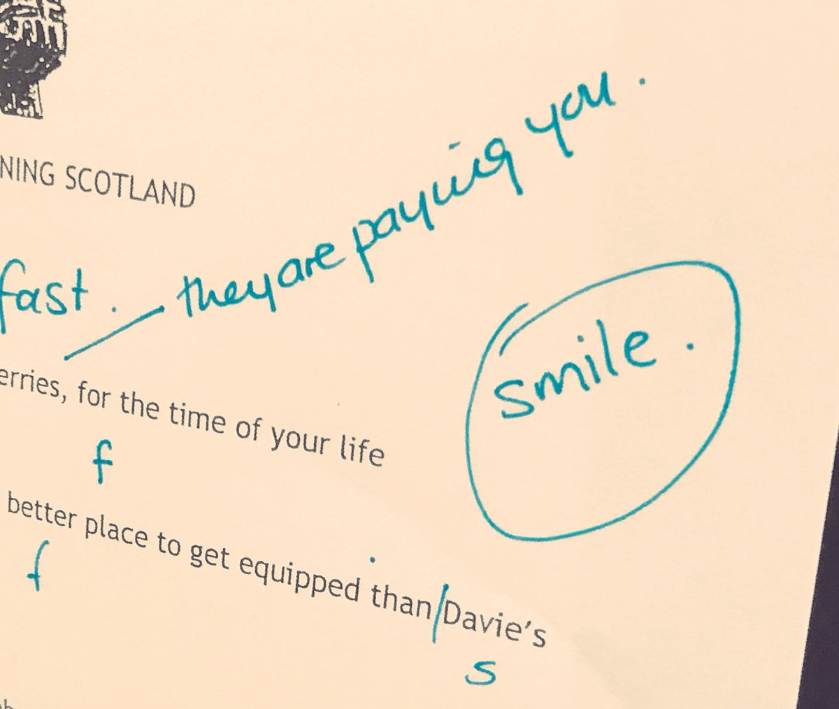 Top note taking! Smile 😀😀😀😀 #voiceover