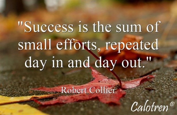 TopWorldDist's tweet image. "Success is the sum of small efforts, repeated day in and day out." Robert Collier #motivationmonday