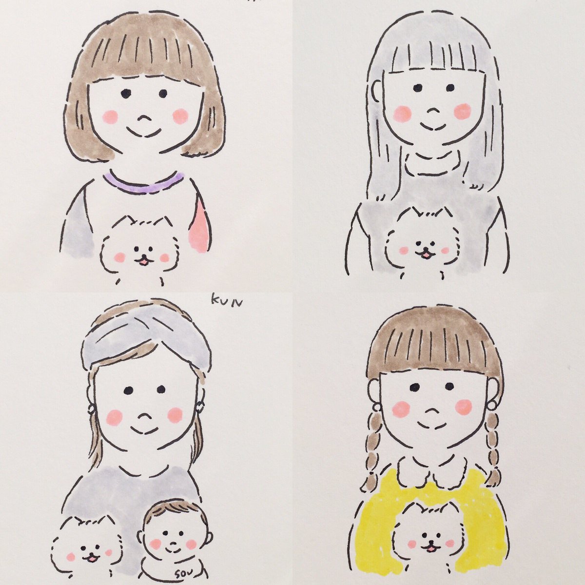えちがわのりゆき No Twitter ほわころ似顔絵会 楽しかったです ありがとうございました 東京でもまたいつかやりますね