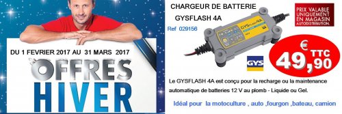 Venez profiter de notre offre sur notre chargeur dans tous nos magasins Drôme Isère Ardèche !!!!