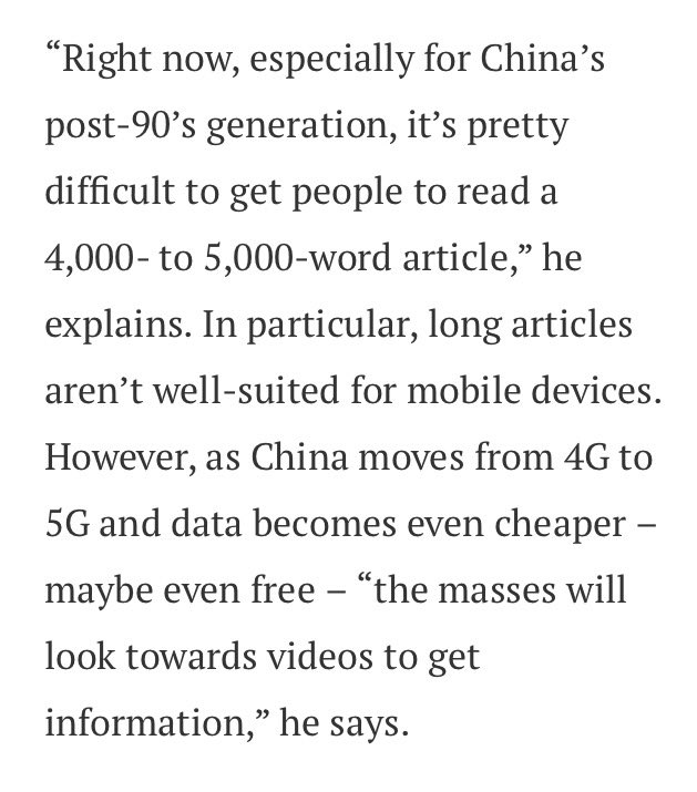 bibekbhandari's tweet photo. So is this the future of news? Insights from inside Pear Video, an emerging video-based media startup in Beijing https://t.co/v8A1gX5LMf https://t.co/iX41IcDTxw