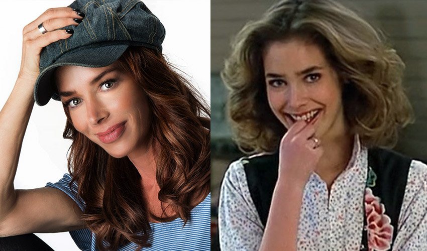 Claudia Wells, que foi namorada do Marty no primeiro De Volta Para o Futuro