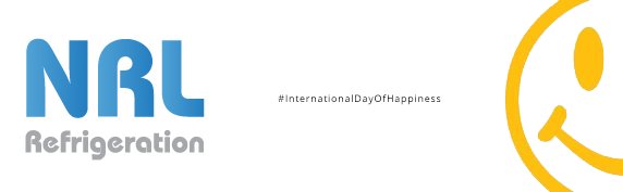 It's #internationaldayofhappiness - Our website is also finished! Check us out today nrlrefrigeration.co.uk