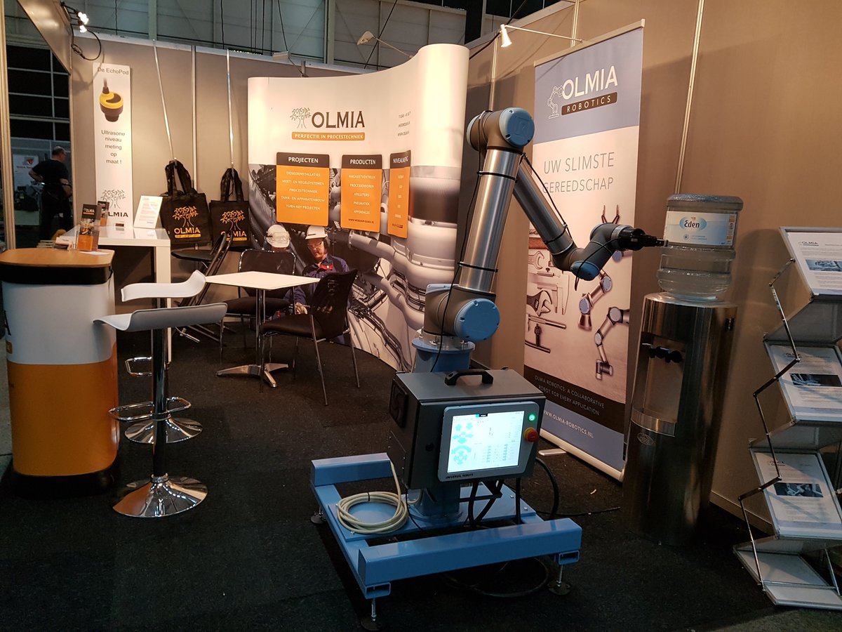 OlmiaRobotics's tweet photo. Vanaf morgen zijn wij drie dagen samen met Olmia Procestechniek op de Aqua Nederland. Graag verwelkomen we up op de beurs! https://t.co/OybggqkvfQ