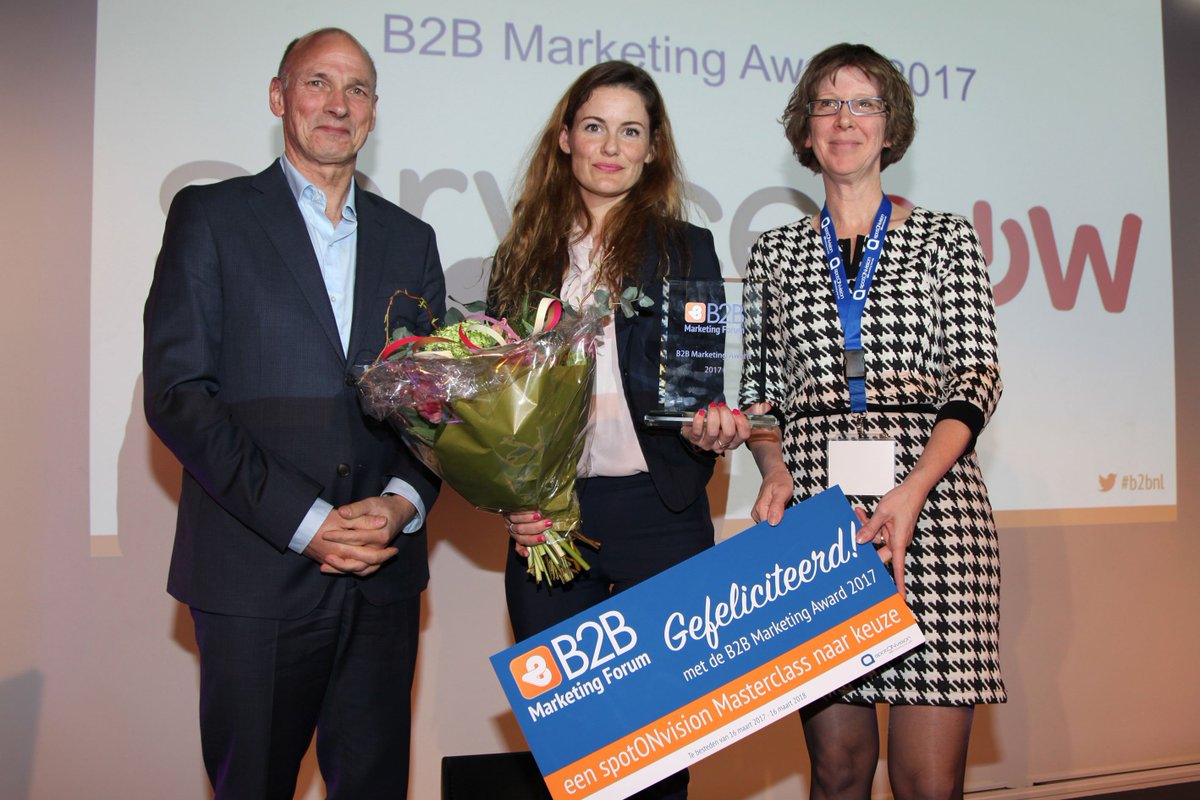 ingridarcher's tweet image. #ServiceNow wint B2B Marketing Award 2017 ow.ly/F8Dr30a4xaZ