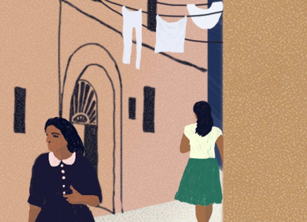 norstedts's tweet photo. Nu kommer dokumentären om Elena Ferrante. https://t.co/Pa86bHdTWB #FerranteFeber (Illustration: Agnes Florin) https://t.co/x0l1JVUEDe