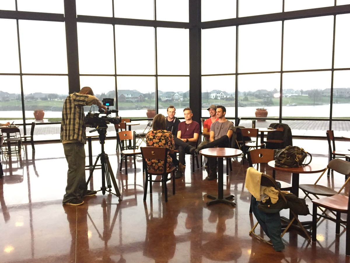 Thanks to @rtv6 for coming out to showcase <a href="/ShinyPennyBand/">Shiny Penny</a>! They killed it this morning!