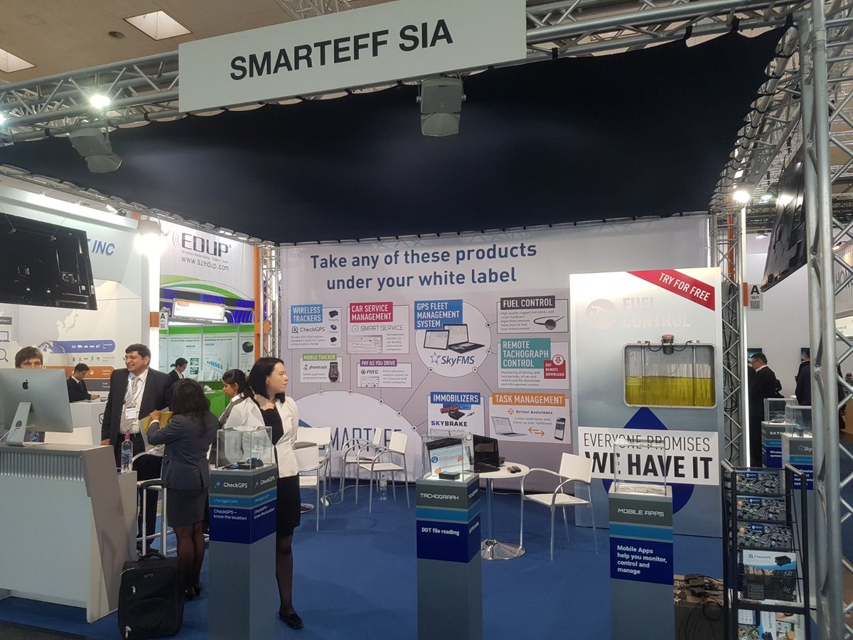Our products on <a href="/cebit/">Cebit</a> 2017: fleet/car service/task management, fuel/tachograph control, wireless trackers, user-based insurance and more!