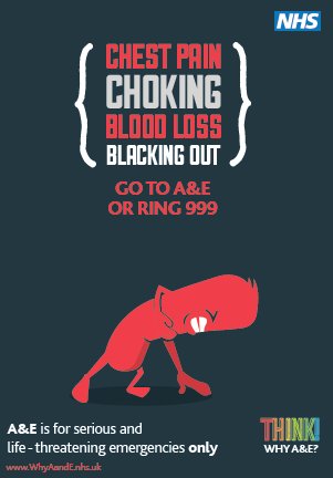 UHMBT's tweet image. On average, any A&amp;amp;E appointment costs the NHS, and therefore the taxpayer, a minimum of £59