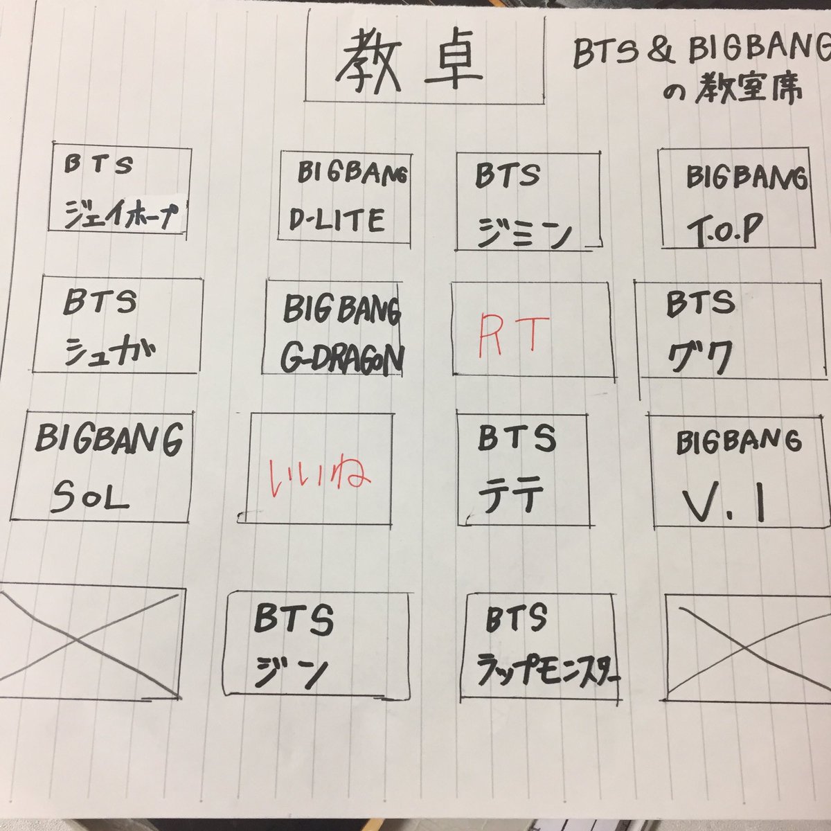 en_luv1111's tweet photo. あなたらどっちに座る??
BIG BANG＆防弾少年団!
RT＆いいねで選んでくださぃ！
#拡散希望♡ https://t.co/thHSbn06RL