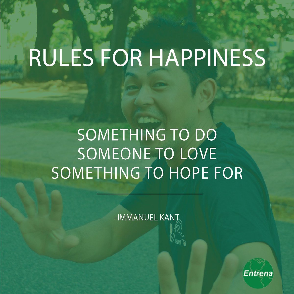 EntrenaSRL's tweet photo. Today we celebrate #InternationalDayOfHappiness! #Entrena https://t.co/KPSrCsRvmv