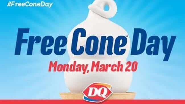 Go grab a FREE cone today at DQ! Make a donation to support Children's Miracle Network Hospitals!