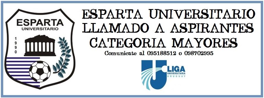 Esparta U. (@espartau) on Twitter photo 