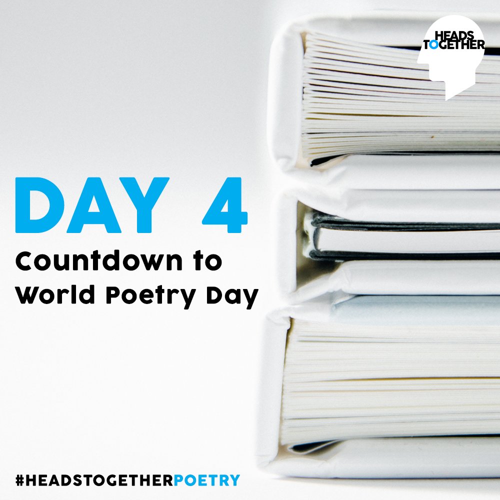 Spread a little happiness by sharing poems that help you when you're struggling using #HeadsTogetherPoetry #InternationalDayofHappiness
