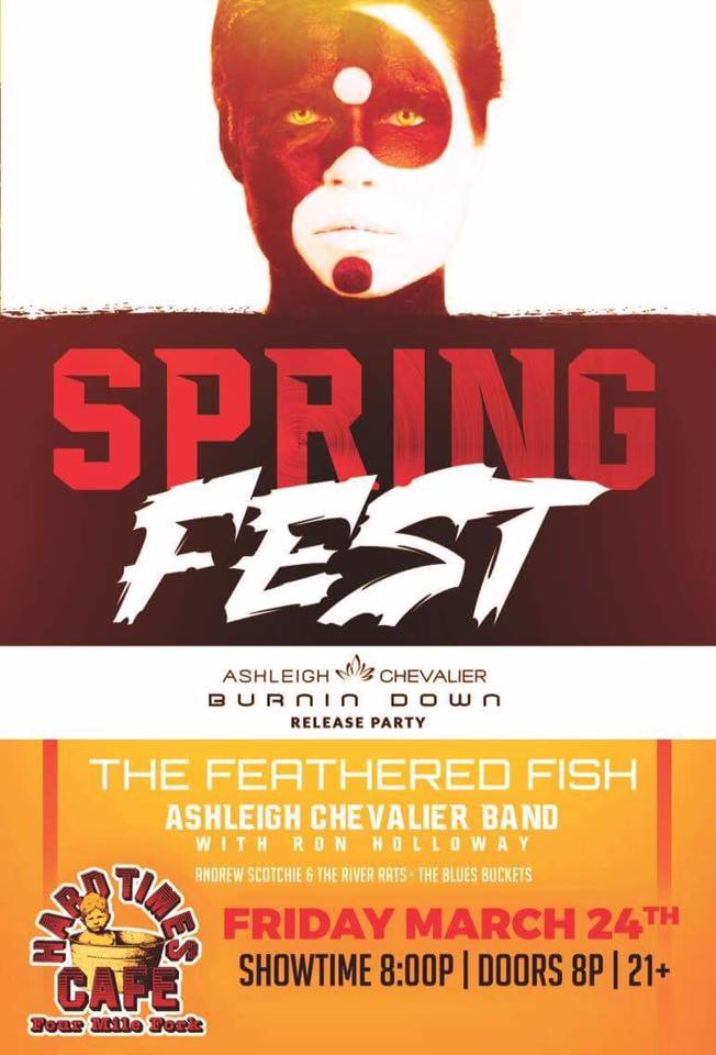 iamachevalier's tweet photo. @HardTmesRocksOn FRI 3/24 @AChevalierBlues @RonHolloway @TobyFairchild @ladybassmusic @TylerReeseMusic @TheRiverRatsAVL #burnindown #rock https://t.co/tyXD0N7OgU