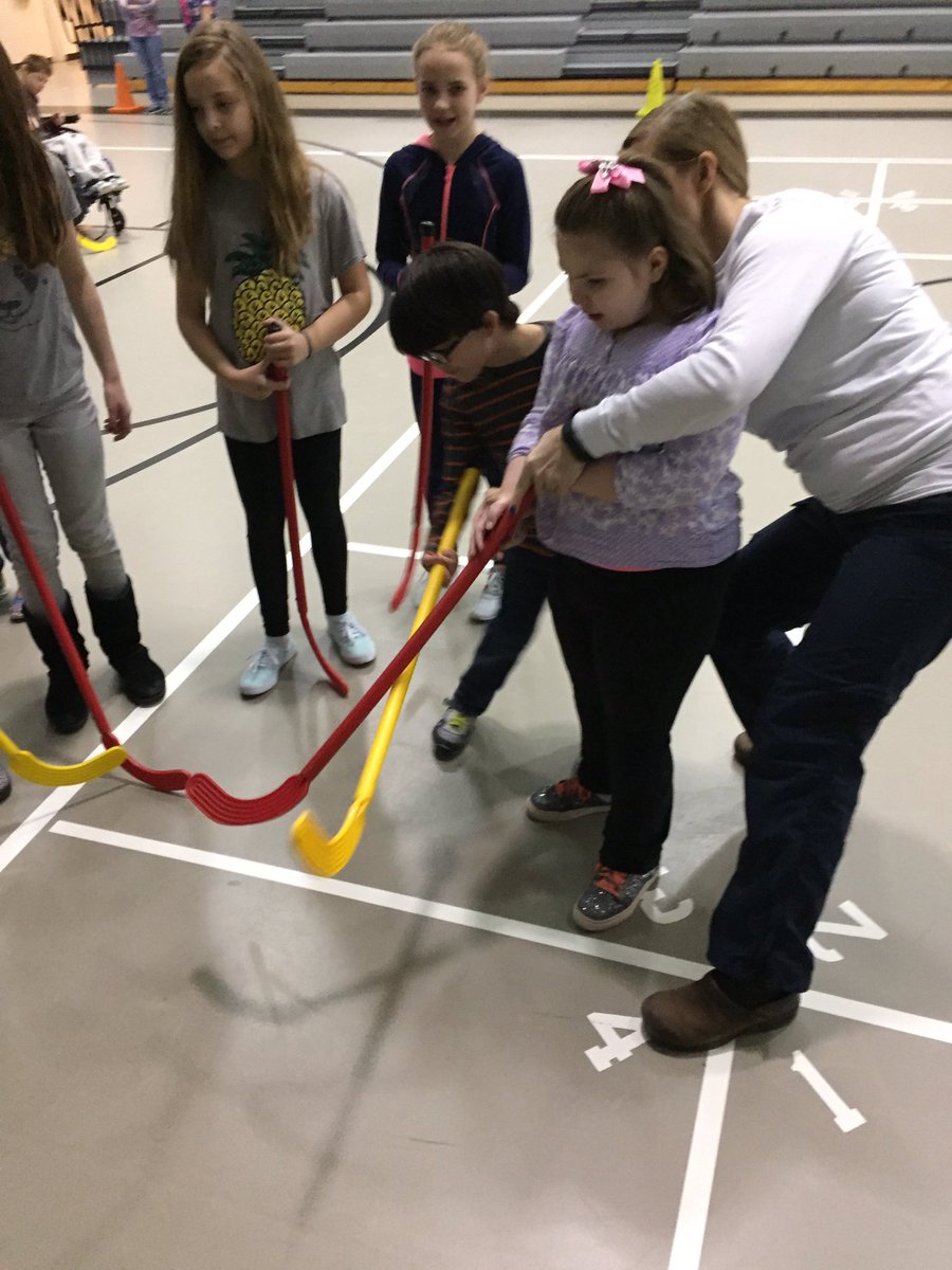 BES_PE's tweet photo. Another GREAT morning of #ModifiedPEClass! We played some hockey today! ππ₯
#PEForEveryone #KindnessMatters @loveKYschools #boone2020 https://t.co/H7f4ujjryA