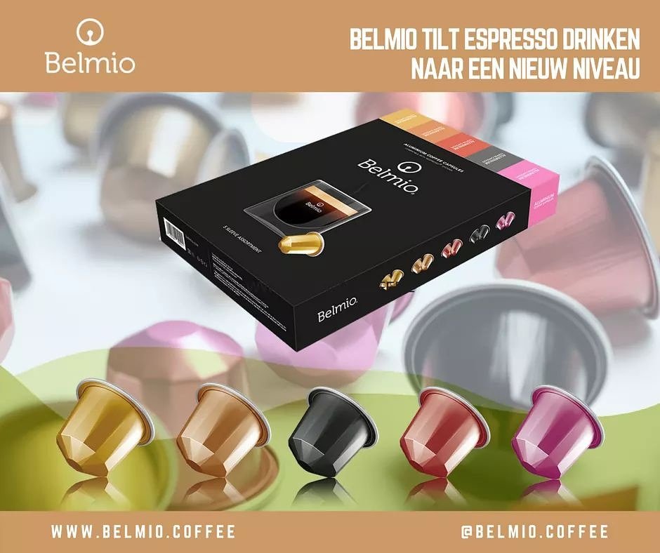 #Belmio tilt #espresso drinken naar een nieuw niveau.
