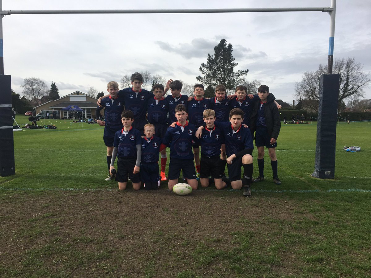 Big congratulations to the U13 rugby Sevens Squad who managed 5 wins out of 8 at the county sevens. Man of the tournament Tom M
