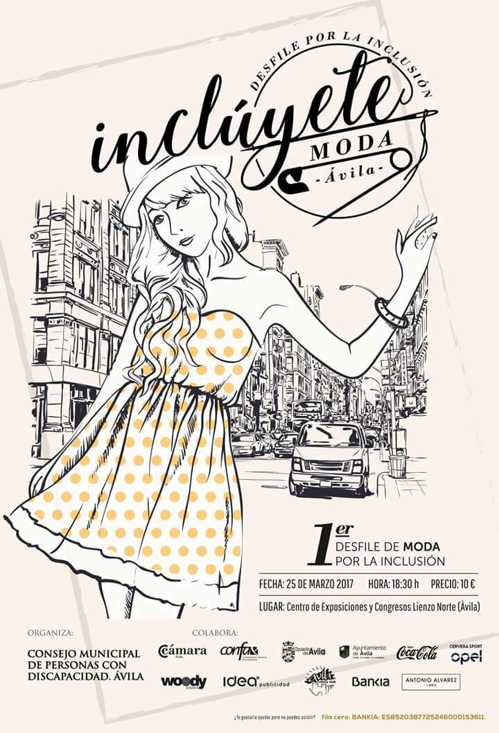 PronisaAv's tweet photo. El sábado participamos​ en I Desfile de Moda Por la Inclusión 'Inclúyete'. Puedes comprar tu entrada en nuestras instalaciones ¿Te vienes? 😊 https://t.co/3suCYYAEmk