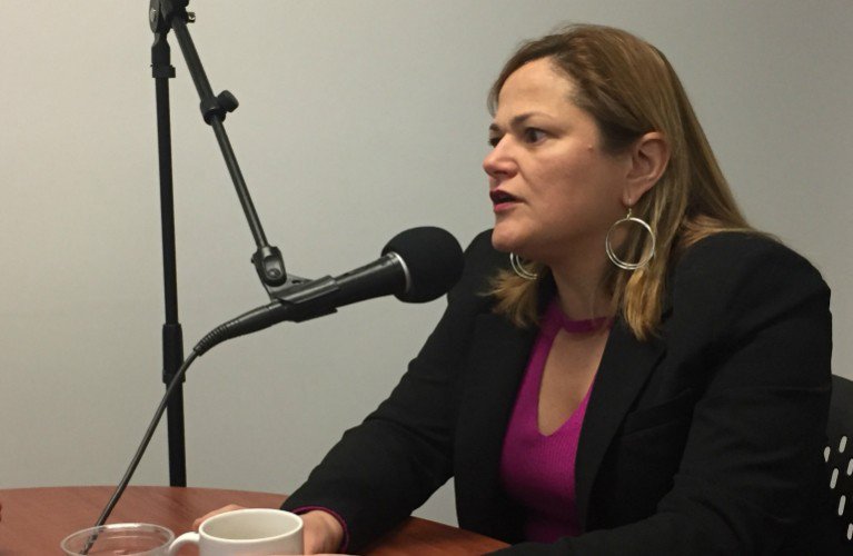 CityAndStateNY's tweet photo. Melissa Mark-Viverito has unfinished business. https://t.co/RjWmdrfNP0 https://t.co/iXmf53GKOM