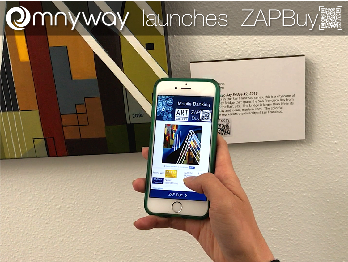 Omnyway's tweet photo. Omnyway launches #ZAPBuy - allowing shoppers to buy products from ads with a #snap #shoptalk17 #retail  https://t.co/QDCWVQDtFE https://t.co/adKStjdPT5