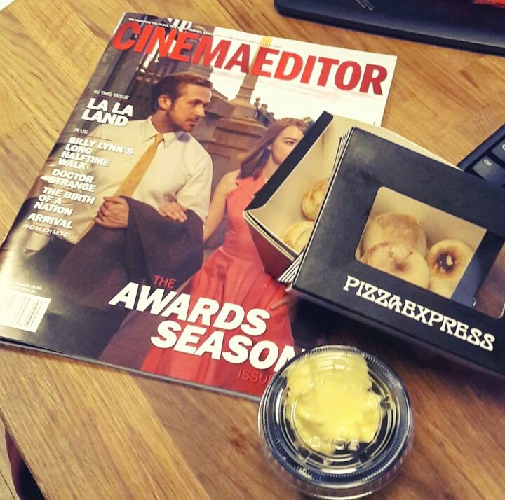 MaryEditing's tweet photo. @PizzaExpress are giving out free food & a new #CinemaEditor arrived...I'm having a somewhat successful Monday #InternationalDayOfHappiness https://t.co/RKS3HJqGkK