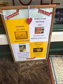 Leominstertic's tweet photo. #justsaying #herefordhour we have lots in our  #independent shop. full  #information, #maps, #books, #souvenirs #gift ideas, &amp; smiley faces. https://t.co/ZyM6Dx7uQc