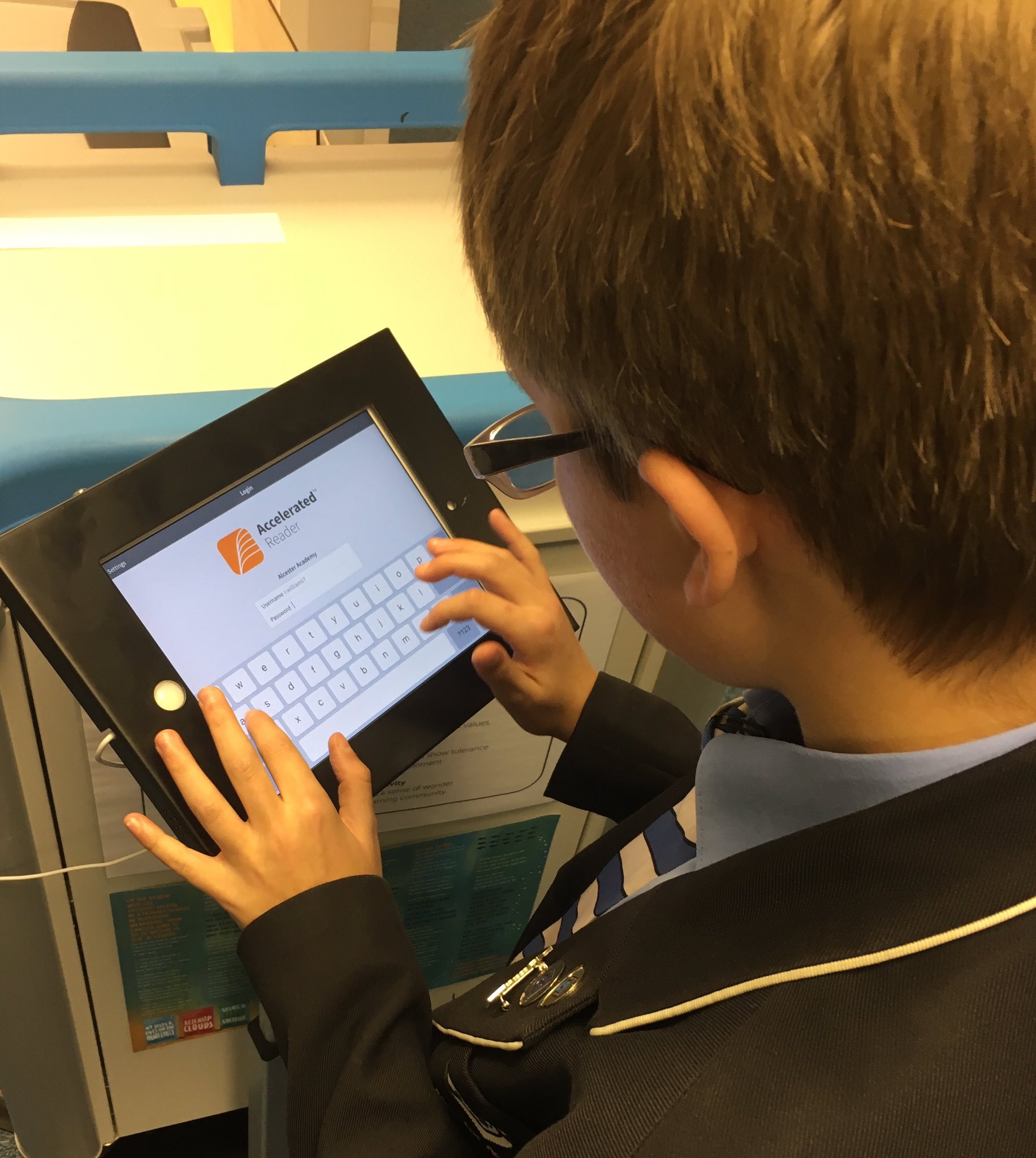 Alcester Academy LRC on Twitter "Keen to try out the new technology in